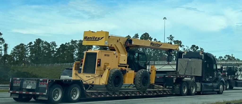 heavy equipment transport