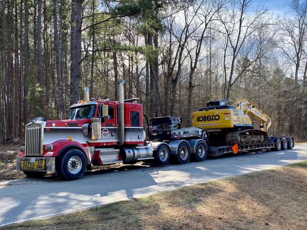 Heavy Equipment Hauling