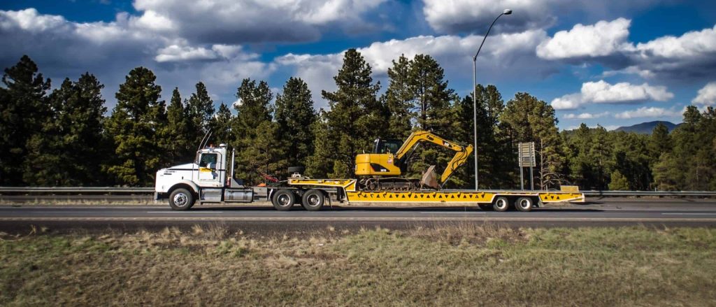 heavy hauling truck