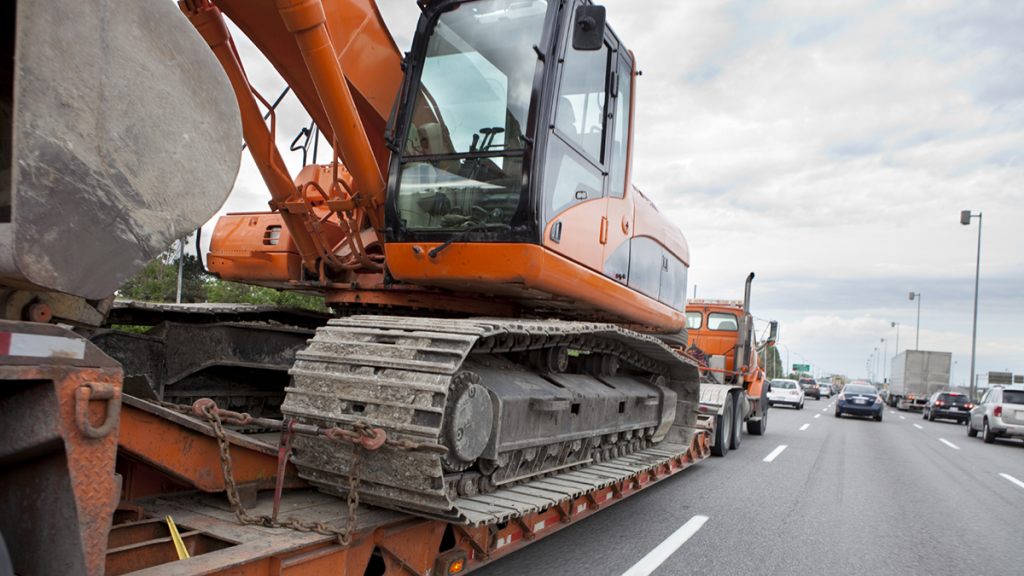 Heavy equipment transport