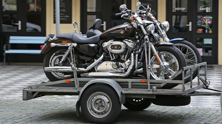 Motorcycle transportation